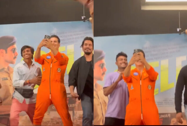 Watch: Akshay Kumar set world record for most selfies ever taken