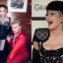 Madonna unveils her dominatrix-inspired corset and garter Grammys after party look