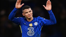 Thiago Silva chastised