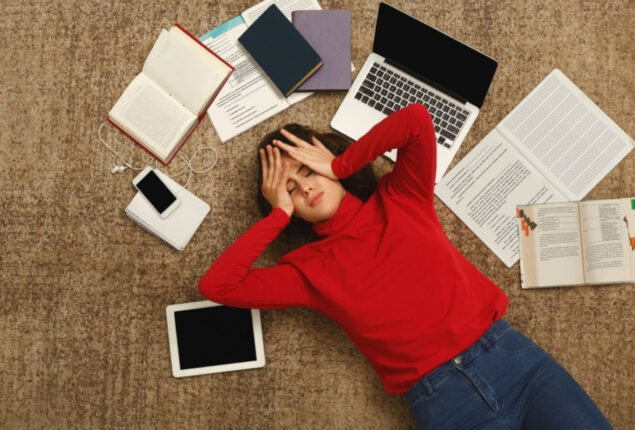 Exam stress, math fear, and fuzzy thinking strategies for students