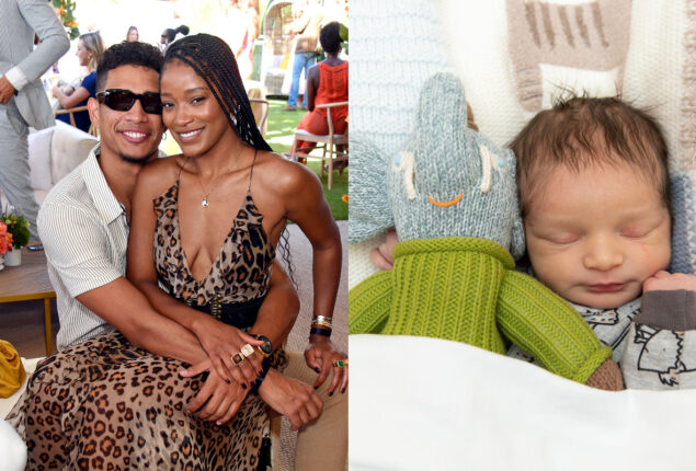Keke Palmer and Darius Jackson break news of their baby son’s arrival