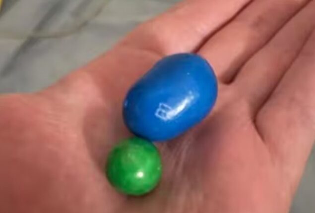 Man found ‘biggest’ M&M candy and got attention from Guinness World Records