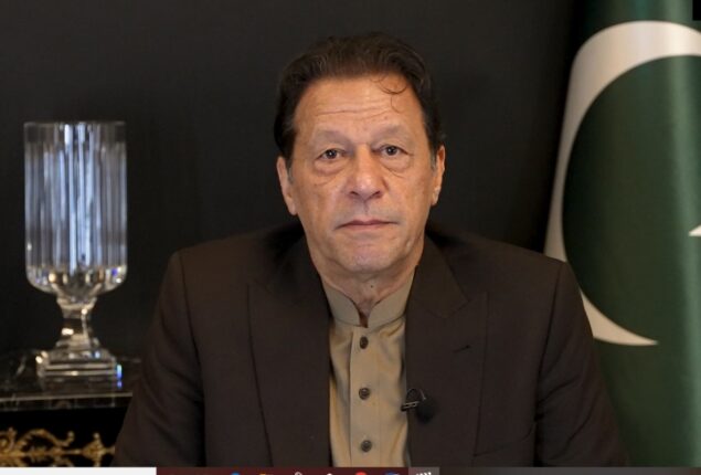 Imran Khan’s possible arrest: PTI workers gather at Zaman Park