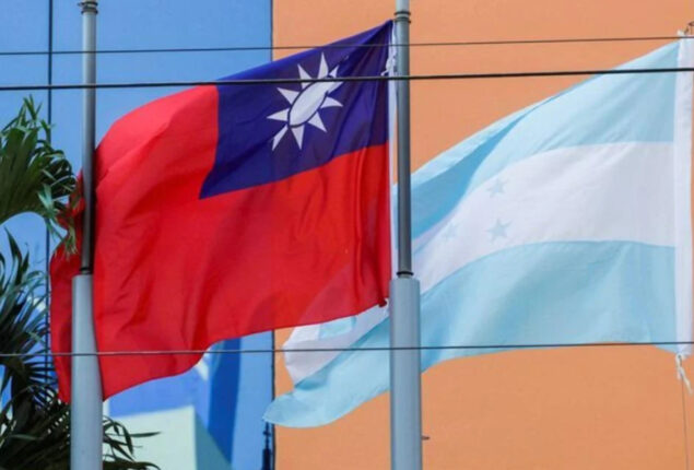 Taiwan recalls ambassador from Honduras