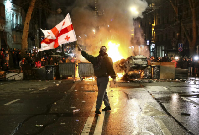 Georgia’s parliament to drop foreign agents law after protests