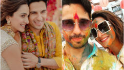 Sidharth Malhotra shares his first Holi picture with Kiara Advani