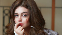 Zara Noor Abbas share BTS from set of ‘Jhoom’