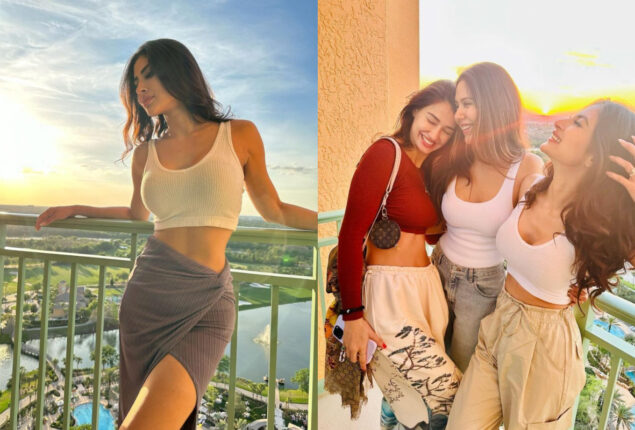 Mouni Roy looks hot in alluring outfit