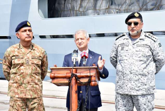 NDMA dispatches 550 tons relief goods for quake-hit Turkey, Syria