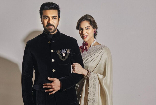 At Oscars 2023, Ram Charan says, “my baby is bringing us so much luck”