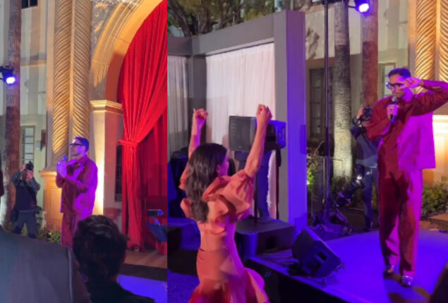 Watch: Ali Sethi performance at pre-Oscars party gone viral