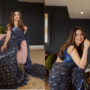 Saboor Aly dazzles the fans in stunning blue saree
