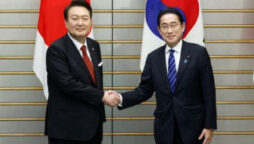 Japan and South Korea leaders agrees to mend ties
