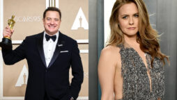 Brendan Fraser and Alicia Silverstone