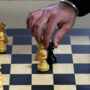 Ukraine faces off against United Kingdom in a chess match