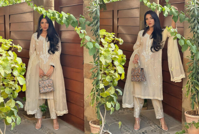 Zhalay Sarhadi looks fabulous in beautiful outfit