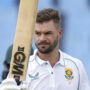 Aiden Markram feels relief after hitting century for SA against WI
