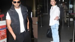 Alia Bhatt and Ranveer Singh set the airport on fire with their style