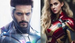 AI Converts Wahaj Ali & Saba Qamar Into Marvel Heroes