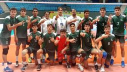 Pakistan triumph over Taipei in Asian U16 Volleyball Championship