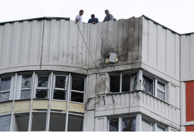 Russia Accuses Ukraine of Orchestrating Moscow Drone Attack