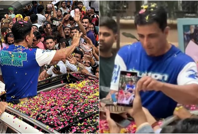 Sonu Sood celebrated his birthday with fans