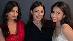 Suhana Khan Stuns in Red Saree, Bindi in New Instagram Pic