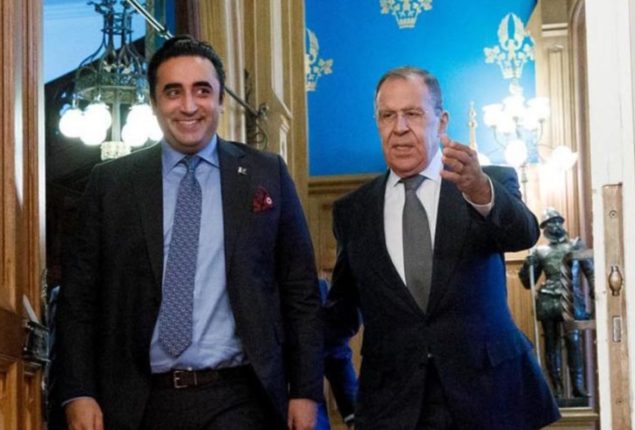 Bilawal discuss bilateral cooperation in various sectors with Russian FM