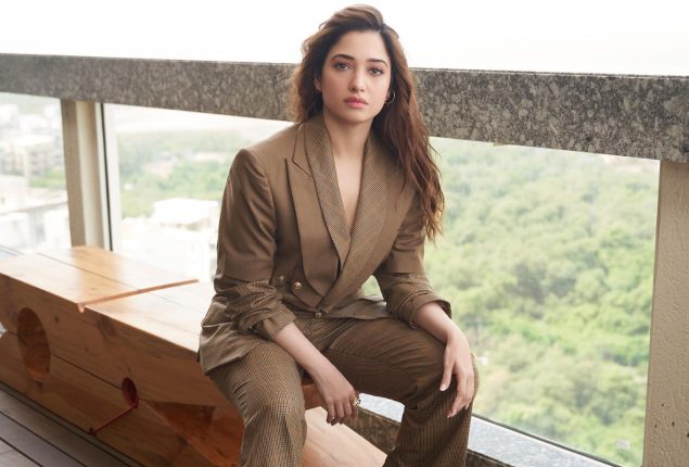 Tamannaah Bhatia elevates her bossy glamour with a chic blazer ensemble