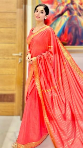 Mawra Hocane Stuns in Traditional Saree pictures