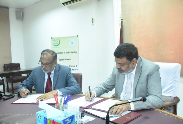 KU, TRDP inks MoU to conduct nutrition analysis, survey in Thar