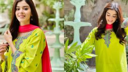 Zainab Shabbir Radiates Elegance on Independence Day