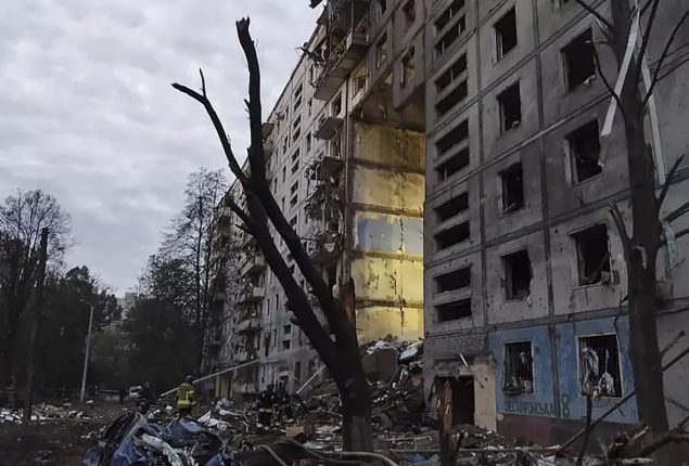 Missile strike on Zaporizhzhia causes minor damage