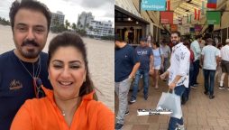 Nauman Ijaz adorable pictures with family from USA