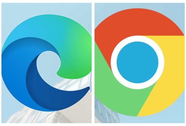 Microsoft Edge labels Google Chrome as a virus