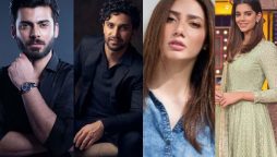 Fawad Khan, Mahira Khan, Sanam Saeed, and Ahad Raza Mir
