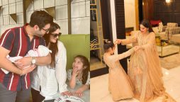 Aiman & Muneeb's daughter Amal gets birthday wishes from their family