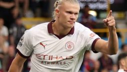 Haaland back with a bang as Manchester City thrash Burnley