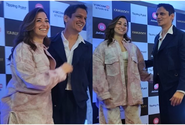Tamannaah & Vijay Blushing Chemistry at Kaalkoot Screening