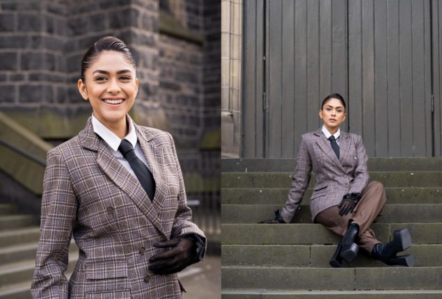 Mrunal Thakur Nails Androgynous Look in Custom Power Suit