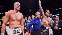 Nate diaz vs Jake paul