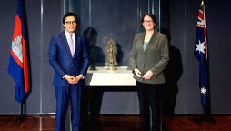 Cambodian Sculptures Head Home After Decades in Australia