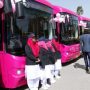 Pink buses to be driven by women drivers