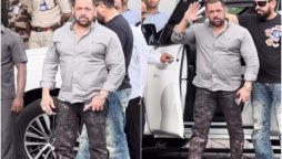 Tiger 3 Star Salman Khan Spotted At Private Airport