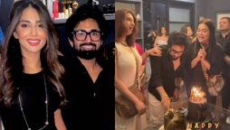 Pakistani celebrities spotted at Asim Jofa's birthday bash