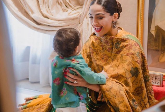 Sonam Kapoor Shares Adorable Moment Of Son Vayu’s Birthday