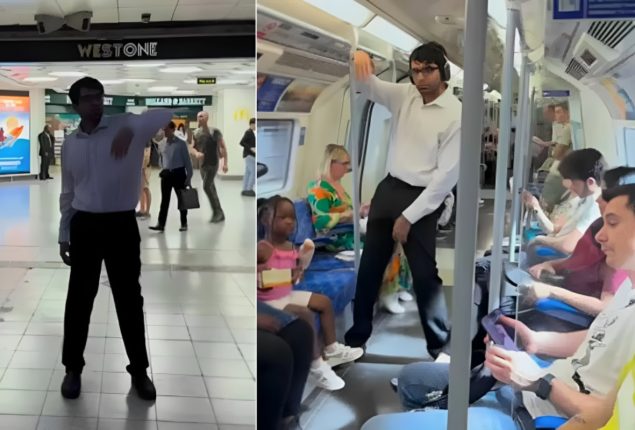 Man dances to Malaika Arora’s Chaiyya Chaiyya on London metro