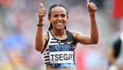 Gudaf Tsegay makes history in Eugene Diamond League final