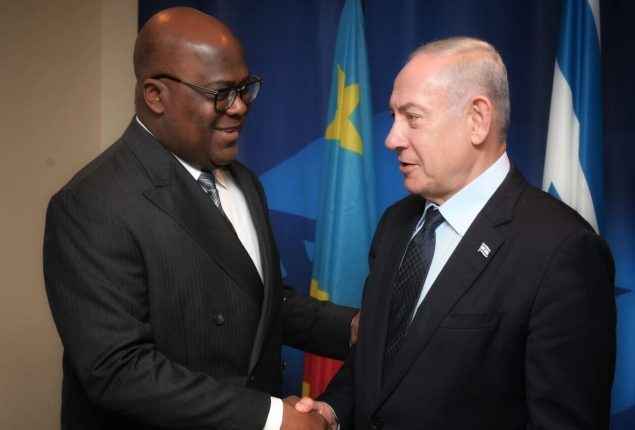 Israel: DR Congo to move embassy from Tel Aviv to Jerusalem