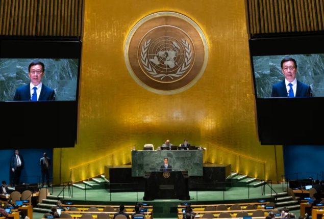 China urges ceasefire, peace talks to end Ukraine war